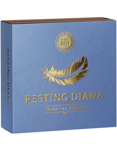 RESTING DIANA Celestial Beauty 2 Oz Silbermünze 2000 Francs Kamerun 2025 - Coins & More - Kamerun