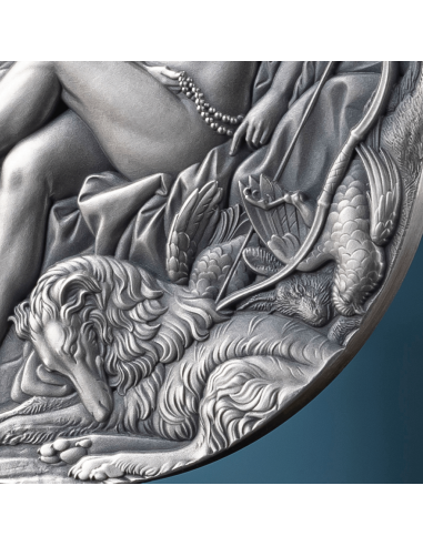RESTING DIANA Celestial Beauty 2 Oz Silbermünze 2000 Francs Kamerun 2025 - Coins & More - Kamerun
