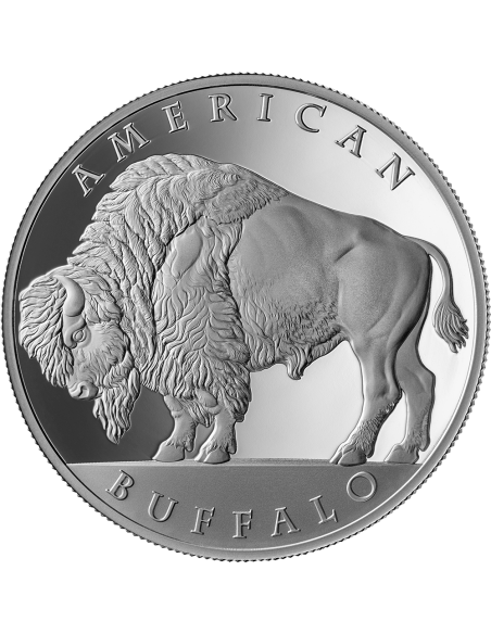 AMERICAN BUFFALO 1 Oz Moneda de Plata 1000 Satoshi Estados Unidos Crypto 2025 - Coins & More - Monedas por País