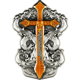 SAINT SIMON 12 Apôtres 2 Oz Antique Finish Silver Coin 2000 Francs Cameroon 2025 - Coins & More - Cameroun 2