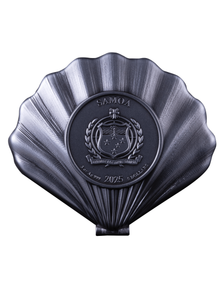 DIE GEBURT DES VENUS 3 Oz 3D Silbermünze 20$ Samoa 2025 - Coins & More - Samoa