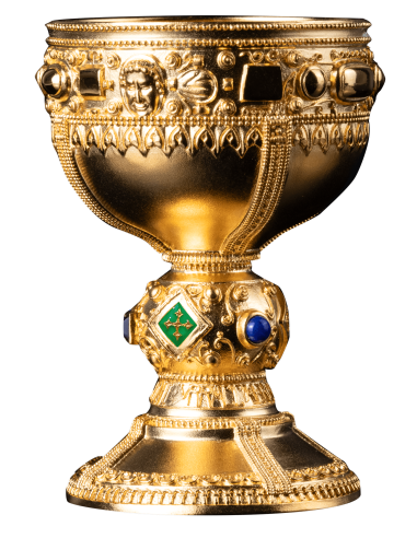 IL SANTO GRAAL 3D Moneta d'Argento da 5 Oz 10$ Samoa 2025 - Coins & More - Samoa