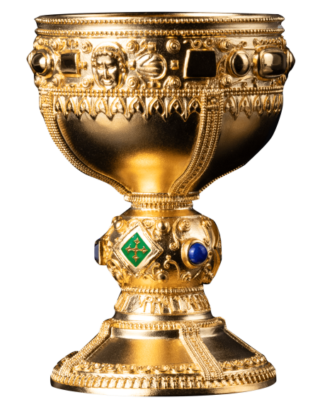 IL SANTO GRAAL 3D Moneta d'Argento da 5 Oz 10$ Samoa 2025 - Coins & More - Samoa