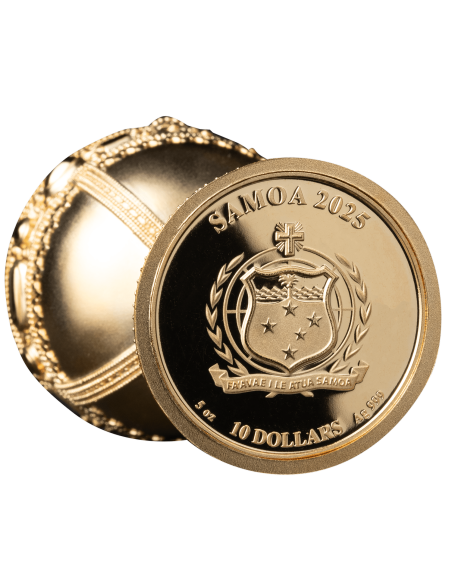 IL SANTO GRAAL 3D Moneta d'Argento da 5 Oz 10$ Samoa 2025 - Coins & More - Samoa