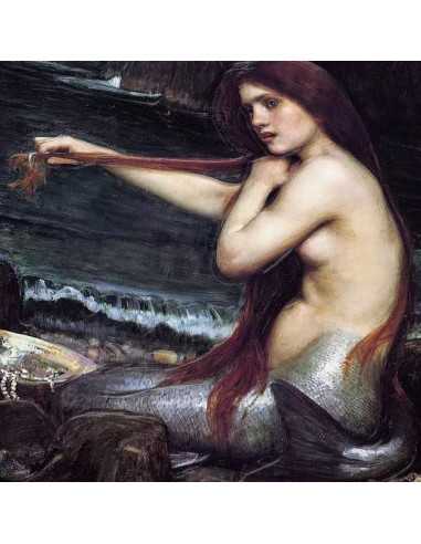 A MERMAID 1900 von John William Farbige 2,5 Oz Silber & 120g Kupfermünze 10000 Francs Chad 2024 - Coins & More - Tschad