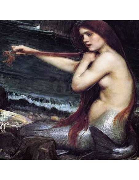 A MERMAID 1900 von John William Farbige 2,5 Oz Silber & 120g Kupfermünze 10000 Francs Chad 2024 - Coins & More - Tschad