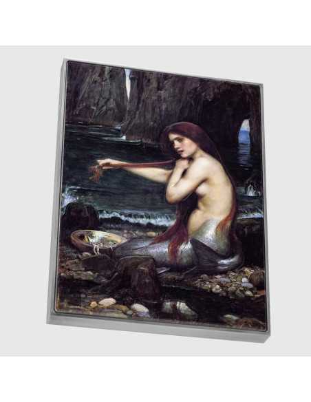 A MERMAID 1900 von John William Farbige 2,5 Oz Silber & 120g Kupfermünze 10000 Francs Chad 2024 - Coins & More - Tschad