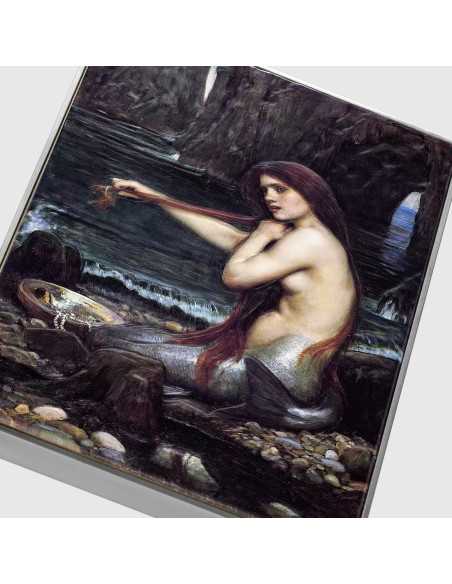 A MERMAID 1900 von John William Farbige 2,5 Oz Silber & 120g Kupfermünze 10000 Francs Chad 2024 - Coins & More - Tschad