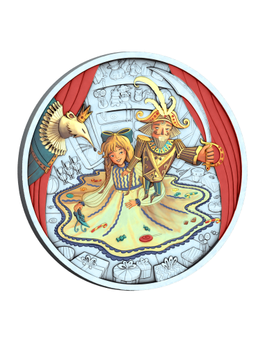 THE NUTCRACKER Fiabe da 1 Oz Moneta d'Argento da 1$ Niue 2024 - Coins & More - Niue