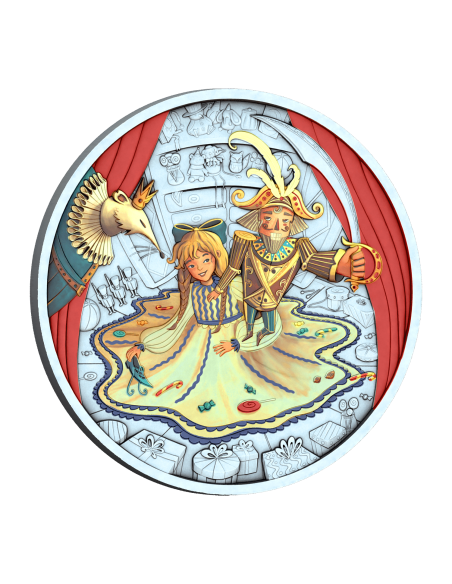 THE NUTCRACKER Fiabe da 1 Oz Moneta d'Argento da 1$ Niue 2024 - Coins & More - Niue
