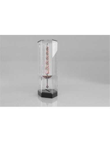 SCHWERT DES HEILIGEN MICHAEL Rose Gold vergoldet 2,5 Oz Silber Medaille Korea 2024 - Coins & More - Silber