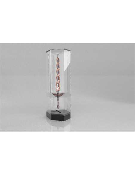 ÉPÉE DE SAINT MICHAEL Médaille d'argent en or rose doré de 2,5 oz Corée 2024 - Coins & More - Argent