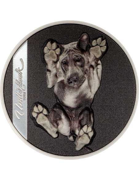 UNDER DOG Underlook 1 Oz Silbermünze 5$ Cook Islands 2025 - Coins & More - Cookinseln