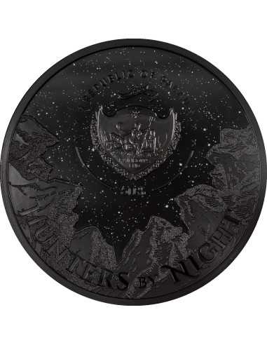 OCELOT Hunters By Night 1 Kg Silbermünze 50$ Palau 2025 - Coins & More - Palau