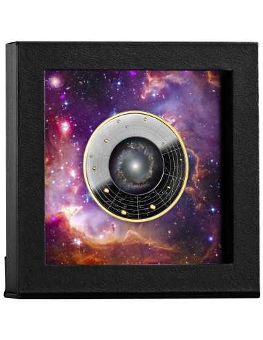 Moneta d'argento NGC 1907 Galaxies 500 Franchi CFA Camerun 2024 - Coins & More - Camerun