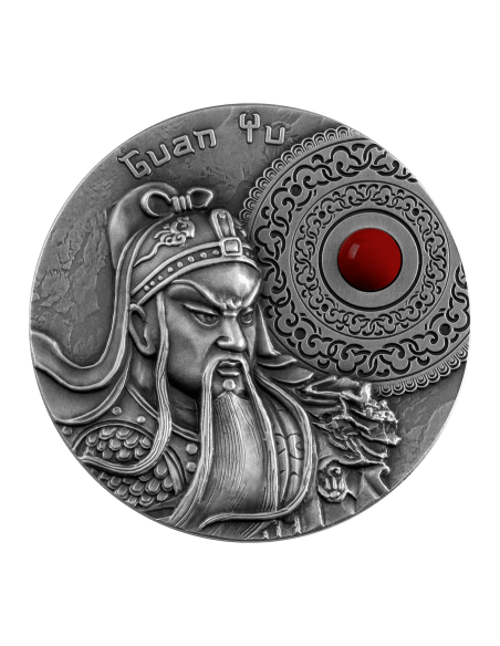 GUAN YU 2 Oz Silver Coin 5$ Niue 2021 - Coins & More - Niue