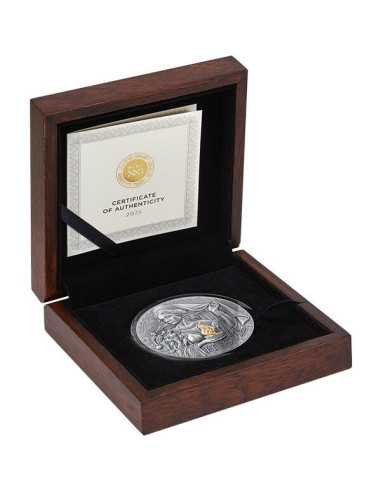 HESTIA Die große griechische Mythologie 3 Oz Silbermünze 3000 Francs Kamerun 2025 - Coins & More - Kamerun