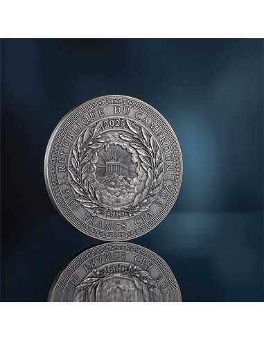 HESTIA Die große griechische Mythologie 3 Oz Silbermünze 3000 Francs Kamerun 2025 - Coins & More - Kamerun