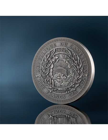 CHIMERA Die große griechische Mythologie 1 Oz Silbermünze 1000 Francs Kamerun 2025 - Coins & More - Kamerun