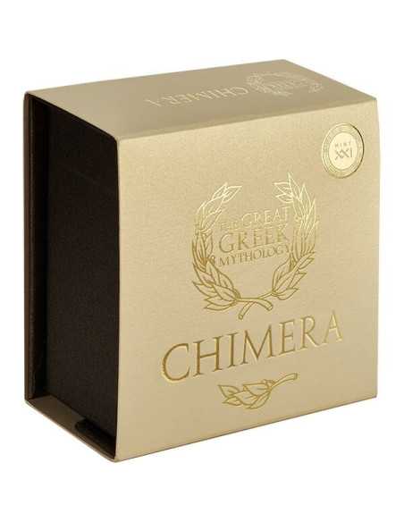 CHIMERA Die große griechische Mythologie 1 Oz Silbermünze 1000 Francs Kamerun 2025 - Coins & More - Kamerun