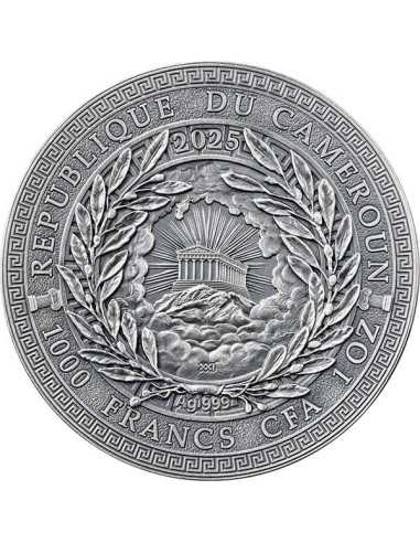 CHIMERA Die große griechische Mythologie 1 Oz Silbermünze 1000 Francs Kamerun 2025 - Coins & More - Kamerun