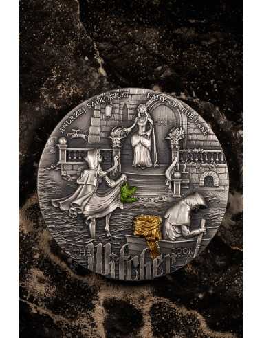LA SIGNORA DEL LAGO Moneta d'argento da 2 once The Witcher 5$ Niue 2024 - Coins & More - Niue
