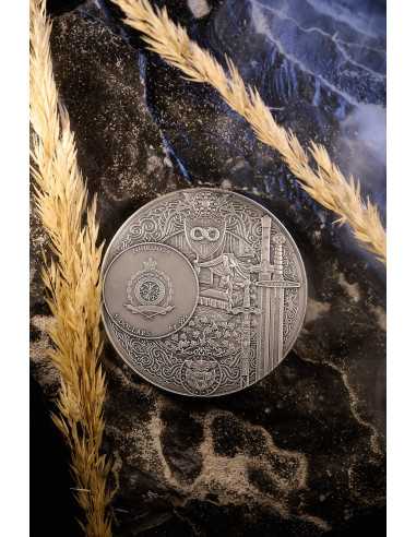 LA SIGNORA DEL LAGO Moneta d'argento da 2 once The Witcher 5$ Niue 2024 - Coins & More - Niue