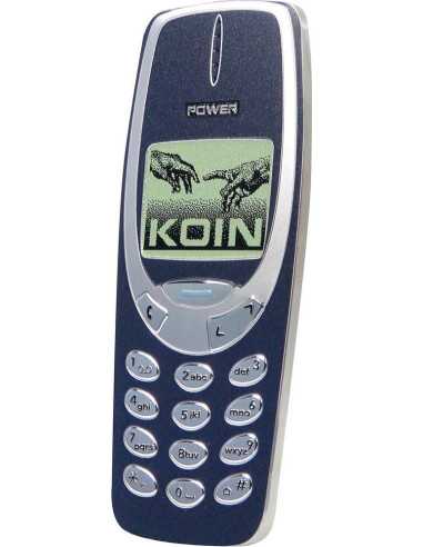 TELEFONO INDIMENTICABILE Moneta d'argento da 2 once dorata e colorata TechStalgic 2$ Niue 2025 - Coins & More - Niue