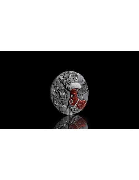 SANTA CLAUS Steampunk Series 2 Oz Silver Coin 2000 Francs Cameroon 2025 - Coins & More - Camerún
