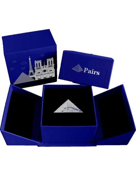 THE LOUVRE Landscape of Paris Silver Coin 2$ Samoa 2024 - Coins & More - Samoa