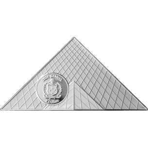IL LOUVRE Paesaggio di Parigi Moneta d'argento da 2$ Samoa 2024 - Coins & More - Samoa 2