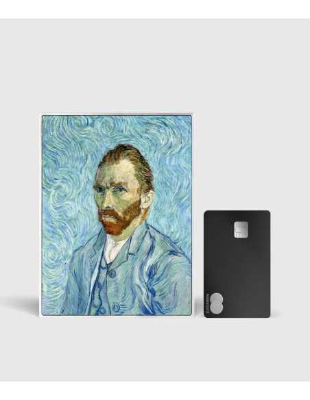 SELBSTPORTRÄT 1889 von Vincent Van Gogh Farbige 2,5 Oz Silber & 120g Kupfermünze 10000 Francs Chad 2024 - Coins & More - Tschad