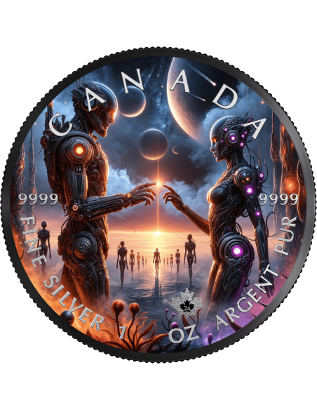 ASTRONAUTS 2024 Moneta d'Argento da 1 Oz 5$ Canada 2024 - Coins & More - Canada