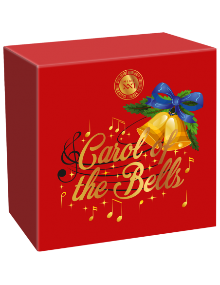CAROL OF THE BELLS Silver Coin 500 Francs Cameroon 2021 - Coins & More - Camerun