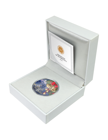 CAROL OF THE BELLS Silver Coin 500 Francs Cameroon 2021 - Coins & More - Camerun