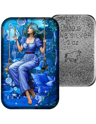 SLOTH Seven Deadly Sins Premium Cast Bar 2 Oz Plata - Coins & More - Plata