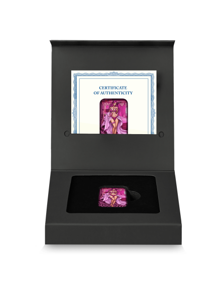 LUST Seven Deadly Sins Lingote de Plata Fundida de 2 Oz - Coins & More - Plata