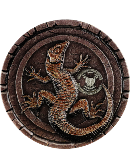 BASILISK Leyendas del Reino Serpentino Moneda de Plata de 2 Oz 2000 Francos Camerún 2025 - Coins & More - Camerún