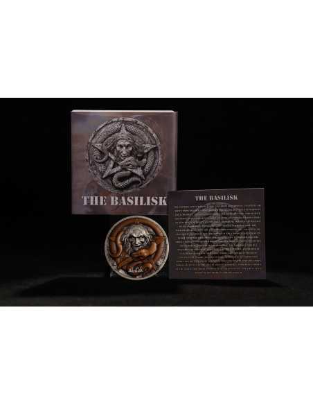 BASILISK Leyendas del Reino Serpentino Moneda de Plata de 2 Oz 2000 Francos Camerún 2025 - Coins & More - Camerún