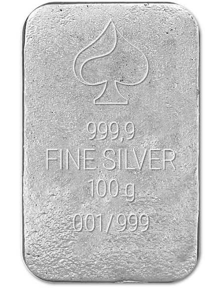 ORANGE AMERICAN SHORTHAIR IN NEW YORK Cats in the City Premium Cast Bar 100g Argento - Coins & More - Argento