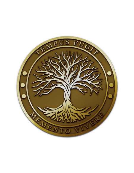 THE ONE WHO WAITS Triste Mietitore Figure di Morte Moneta d'Argento da 2 Oz 2000 Franchi Camerun 2024 - Coins & More - Camerun
