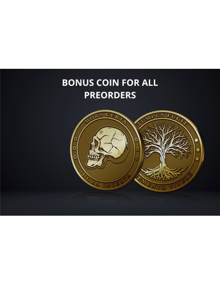 LA QUE ESPERA Parca Figuras de la Muerte 2 Oz Moneda de Plata 2000 Francos Camerún 2024 - Coins & More - Camerún