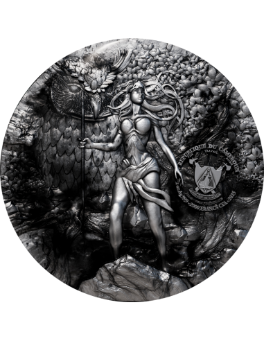ATHENA Griechische Mythologie Serie 2 Oz Silbermünze 2000 Francs Kamerun 2025 - Coins & More - Kamerun