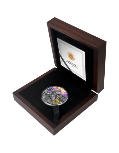 DIAN WEI Warriors of Ancient China Gold Plating 3 Oz Silver Coin 5$ Niue 2021 - Coins & More - Niue