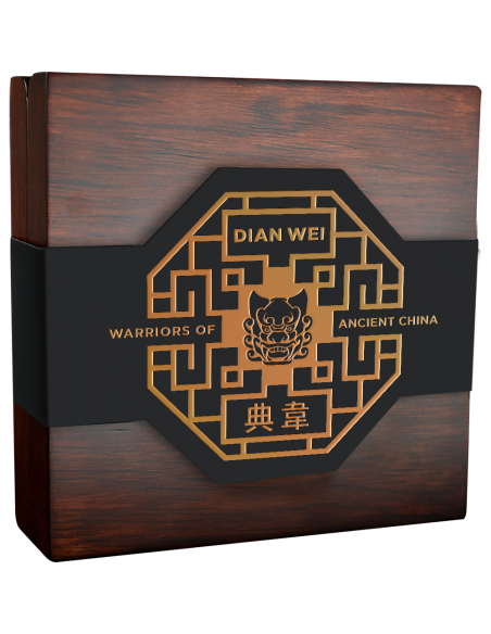 DIAN WEI Warriors of Ancient China Gold Plating 3 Oz Silver Coin 5$ Niue 2021 - Coins & More - Niue
