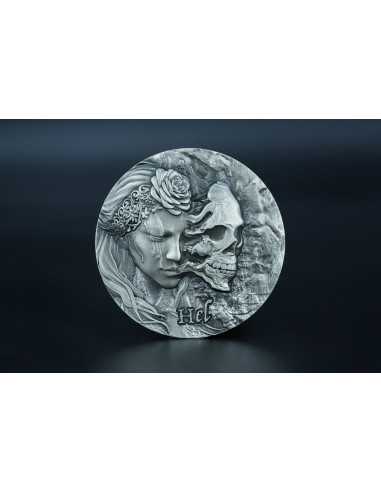 HEL Norse Blessing 2 Oz Silver Coin 2000 Francs Cameroon 2025 - Coins & More - Cameroun