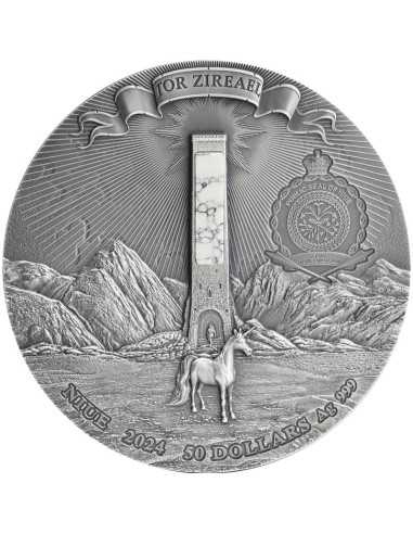 LA TORRE DI SWALLOW Moneta d'argento da 1 chilo 50$ Niue 2024 - Coins & More - Niue