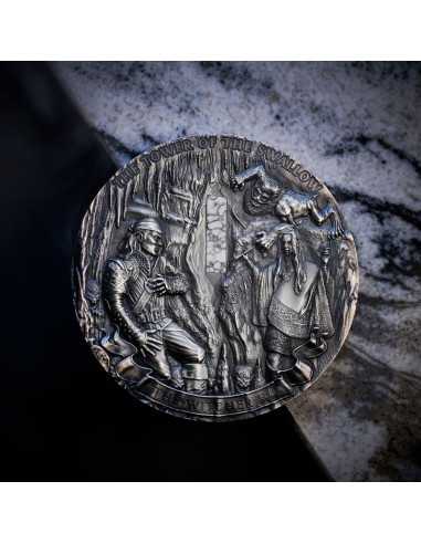 LA TORRE DI SWALLOW Moneta d'argento da 1 chilo 50$ Niue 2024 - Coins & More - Niue