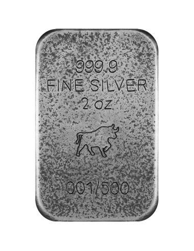 KING OF DIAMONDS Carte da poker Premium Cast Bar 2 Oz Argento - Coins & More - Argento