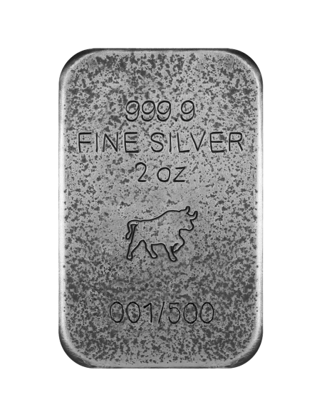 KING OF CLUBS Poker Cards Premium Cast Bar 2 Oz Silver - Coins & More - Silver